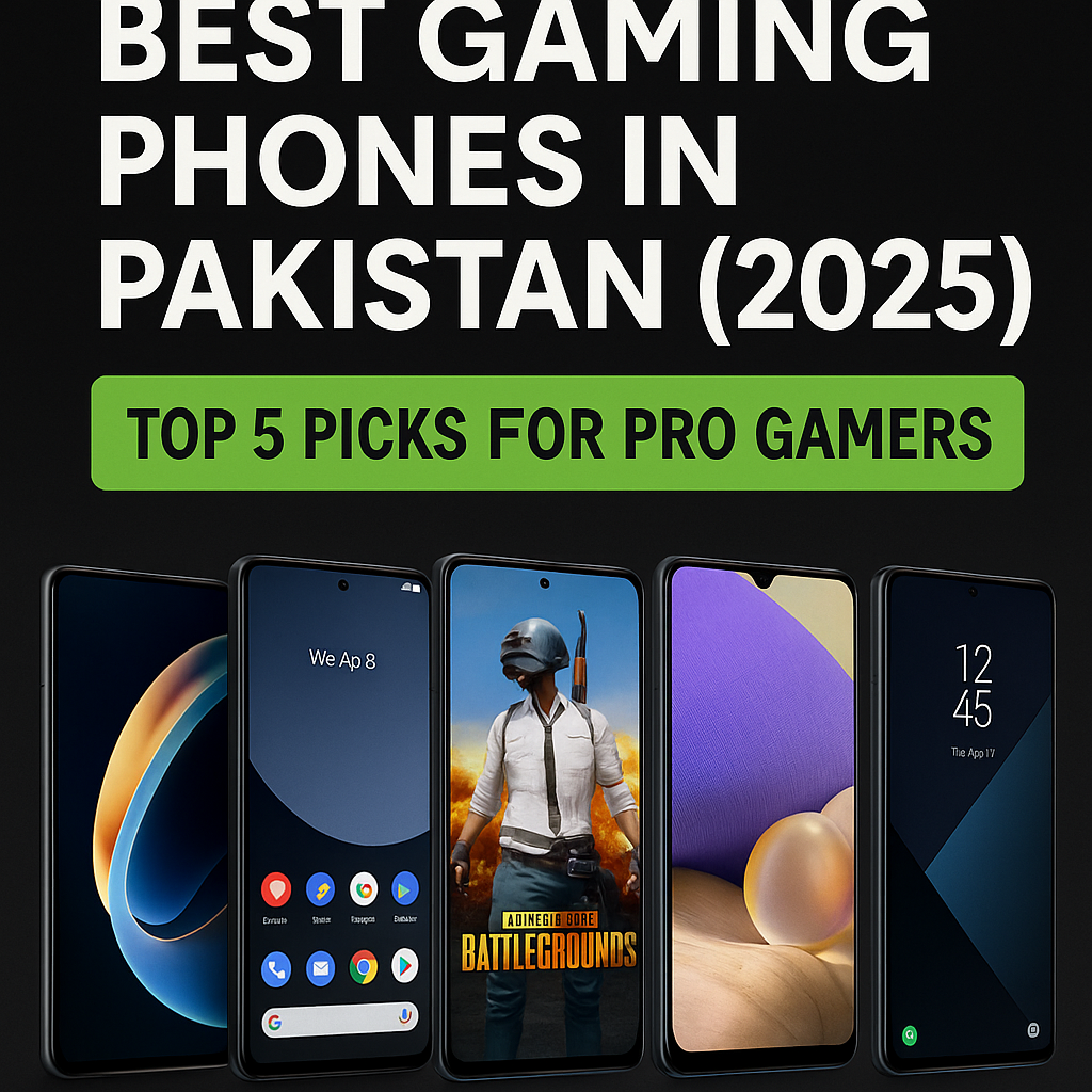 Top 5 Best Gaming Phones Under Rs. 30,000 in Pakistan (2025)